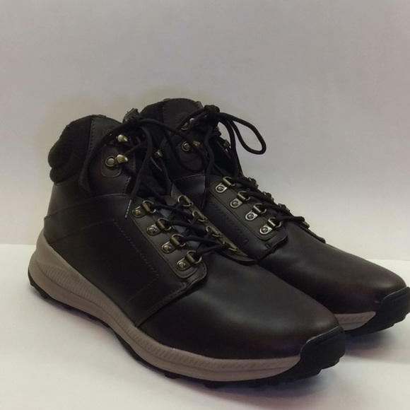 Khombu Shoes Mens Khombu Brown Hiking Boots Nwot Poshmark